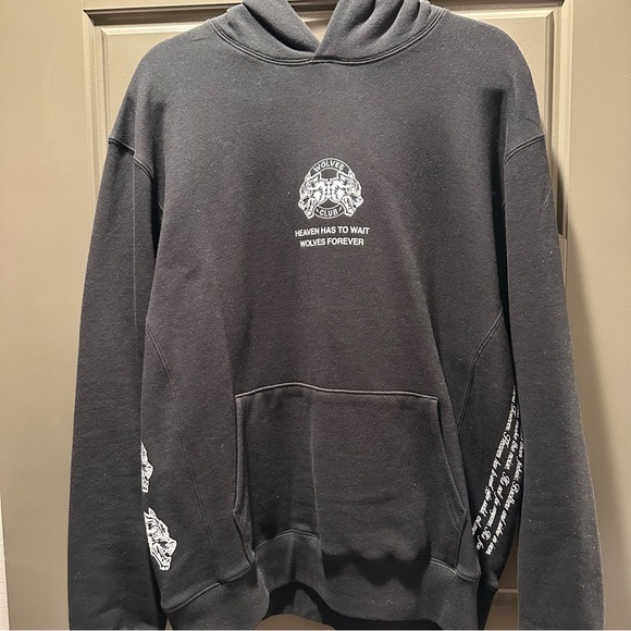 NEW Darc Sport Hoodie Black Medium Heaven Has to Wait - Picture 1 of 5